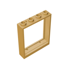 GOBRICKS GDS-765  Frame 1 x 4 x 4 Lift - YWOBB