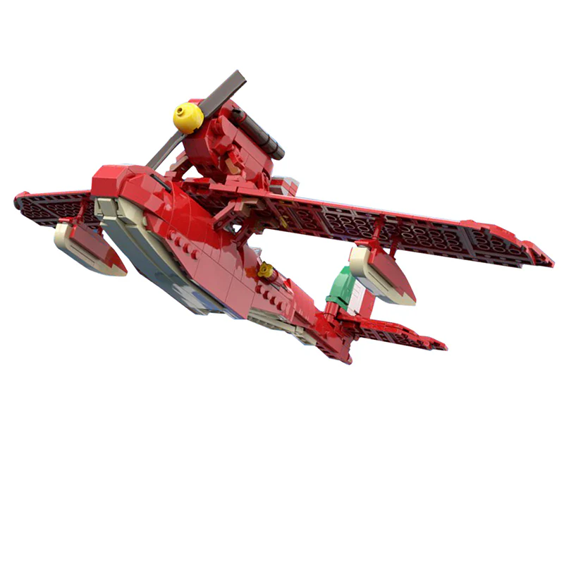 GOBRICKS MOC 116736 Porco Rosso Savoia S21 - YWOBB