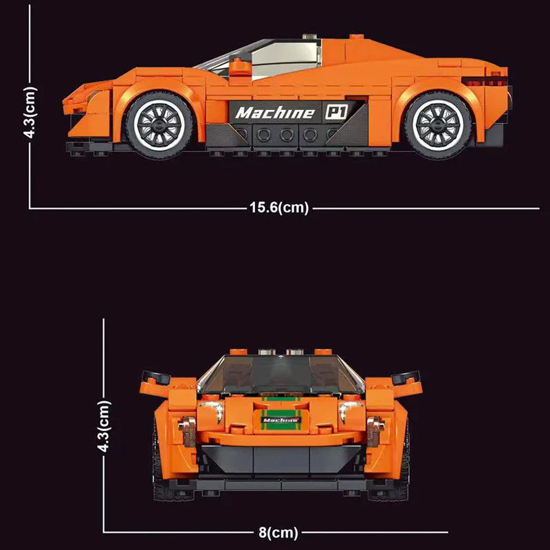 Mould King 27004 McLaren P1 - YWOBB
