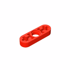 GOBRICKS GDS-689 Liftarm Thin 1 x 3 - Axle Holes - YWOBB