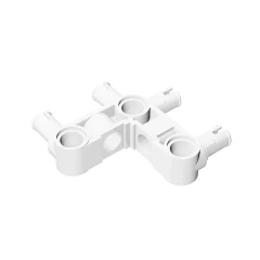 GOBRICKS GDS-1005 Pin Connector Perpendicular 3 x 3 Bent with 4 Pins - YWOBB