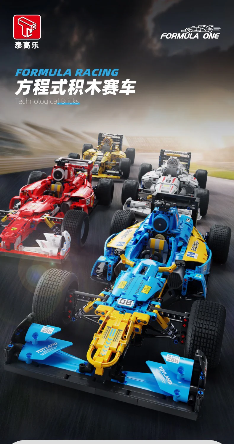 TGL T5006 - 5009 F1 Racing Car - YWOBB