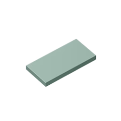 GOBRICKS GDS-614 Tile 2 x 4 - YWOBB
