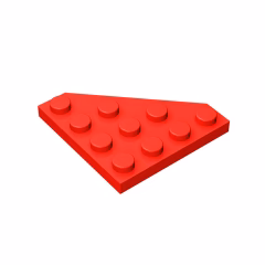 GOBRICKS GDS-554  Plate 4 x 4 Cut Corner - YWOBB