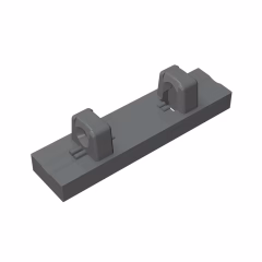 GOBRICKS GDS-1131 Hinge Tile 1 x 4 Locking Dual 1 Fingers on Top - YWOBB