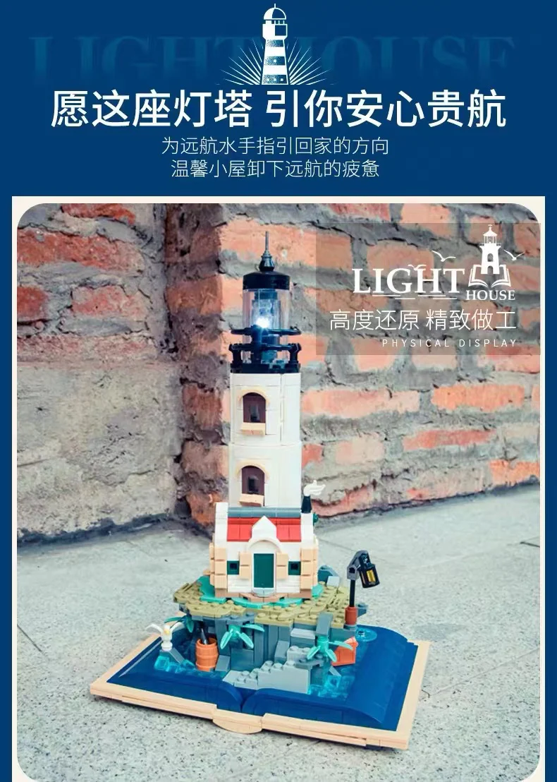 MJ 13015 Lighthouse Book OVP US Warehouse Version - YWOBB