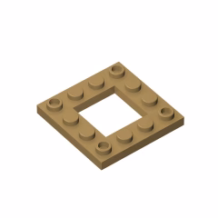 GOBRICKS GDS-571 Modified 4 x 4 with 2 x 2 Open Center - YWOBB