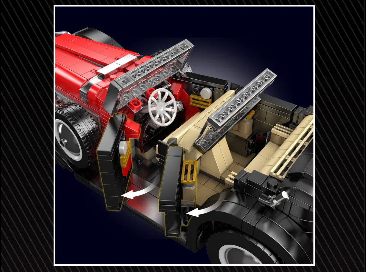 Mould King 10114 Duesenberg - YWOBB