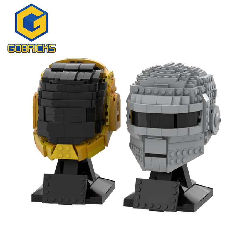 GOBRICKS MOC 90093 Daft Punk (Helmet Collection) - YWOBB