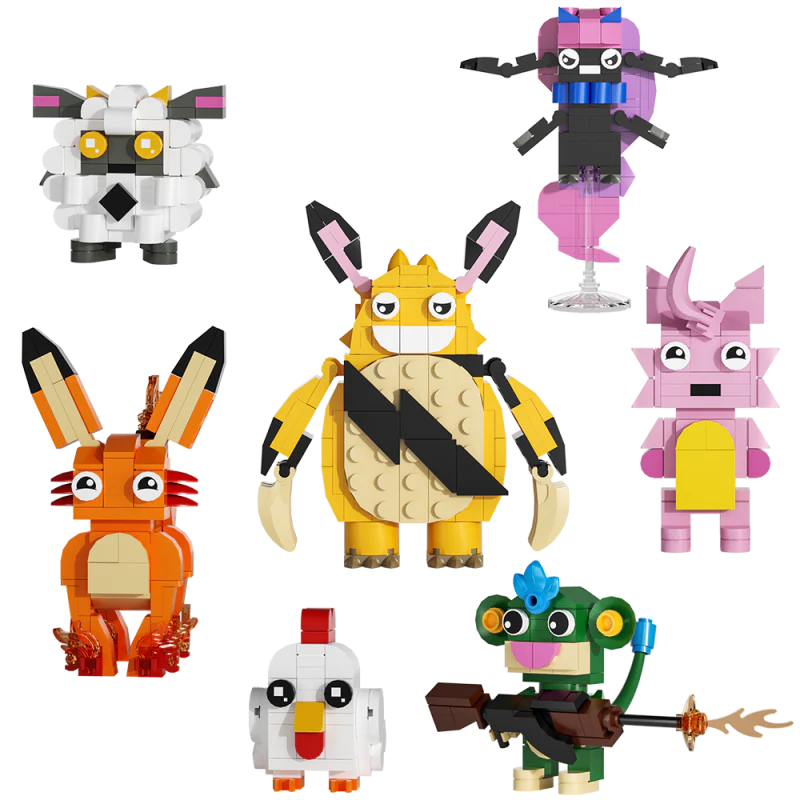 GOBRICKS MOC F-A0645 Phantom Beast Palu - YWOBB