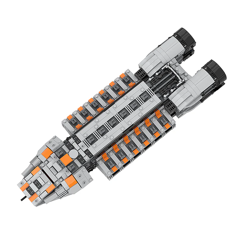 GOBRICKS MOC 19273 Battlestar Galactica: Minotaur - YWOBB