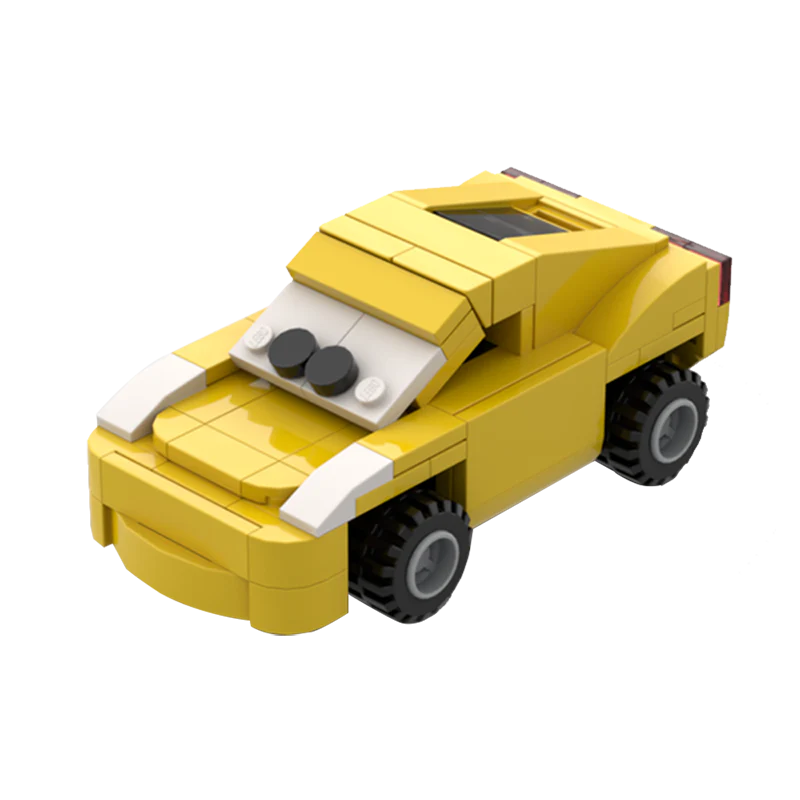 GOBRICKS MOC 139967 Cruz Ramirez (Cars) - YWOBB