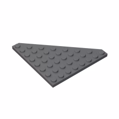 GOBRICKS GDS-700  Plate 8 x 8 Cut Corner - YWOBB