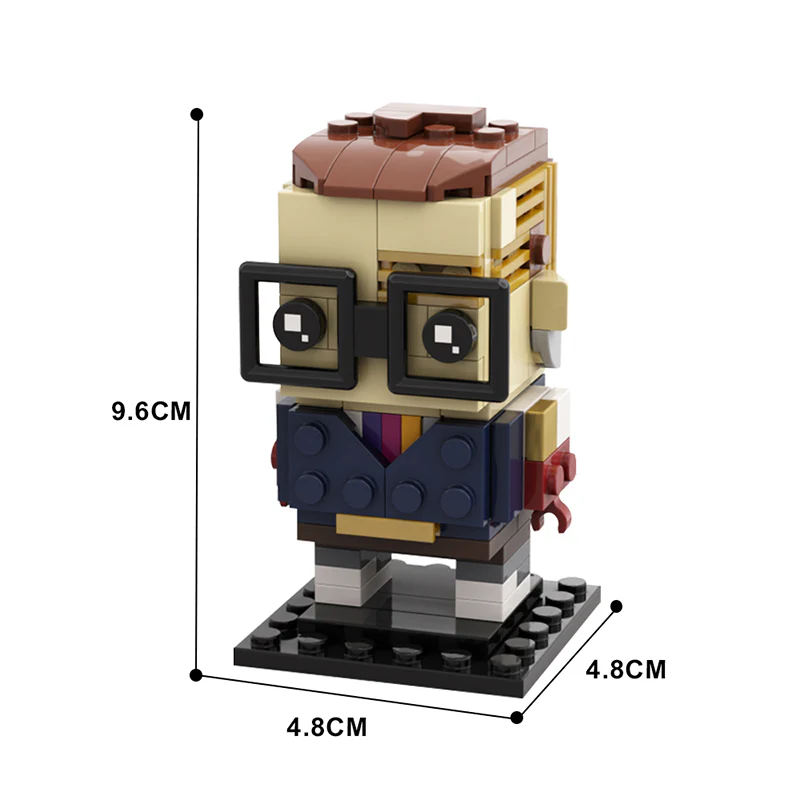 GOBRICKS MOC 116268 VALORANT Chamber Brickheadz - YWOBB