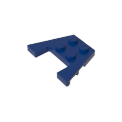 GOBRICKS GDS-725  Plate 3 x 4 with Stud Notches - YWOBB