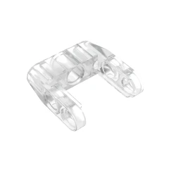 GOBRICKS GDS-1030 Pin Connector Toggle Joint Smooth Double with Axle and Pin Holes - YWOBB