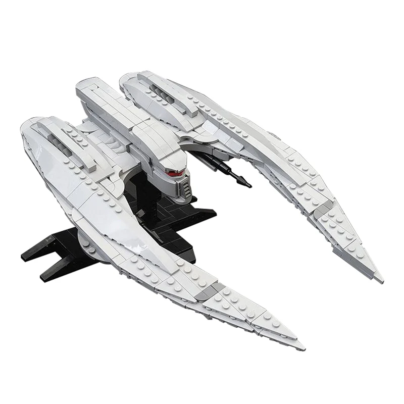 GOBRICKS MOC 85569 MK II Cylon Raider - Minifig scale - YWOBB