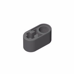 GOBRICKS GDS-669 Liftarm Thick 1 x 2 - Axle Hole - YWOBB