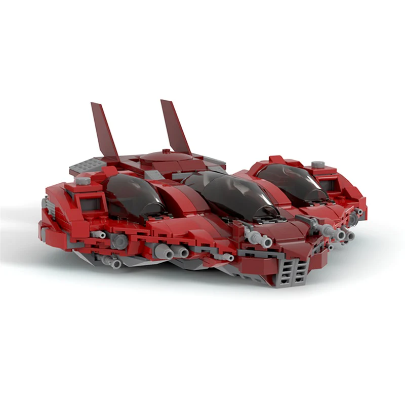 GOBRICKS MOC 146932 Pata'Herz-class exploration craft - YWOBB
