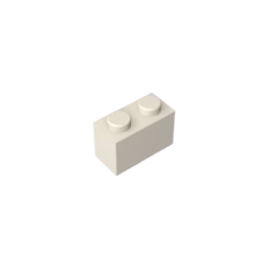 GOBRICKS GDS-1545 Brick 1 x 2 without Bottom Tube - YWOBB