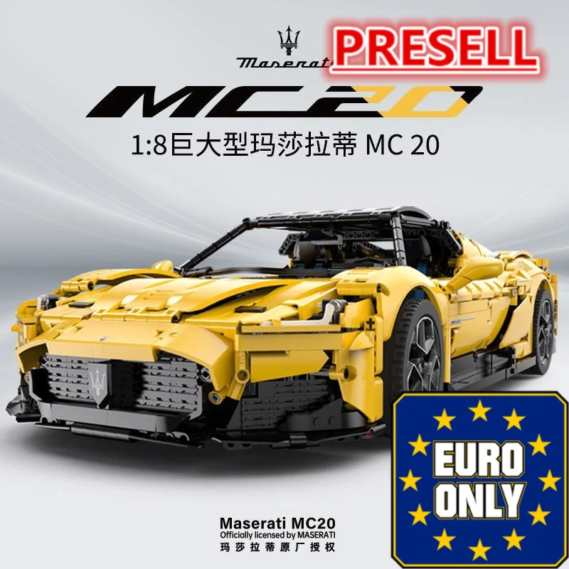 RASTAR 93510 Maserati MC20 Nettuno OVP EU Warehouse Version - YWOBB