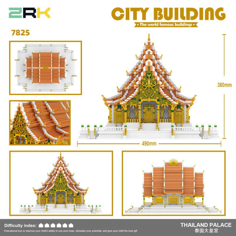 ZRK 7825 Thailand Grand Palace - YWOBB