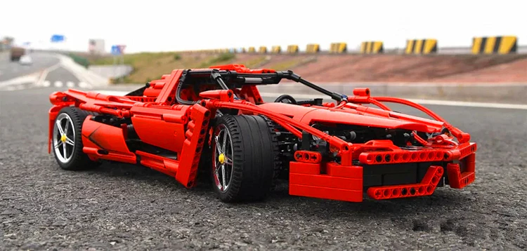 DECOOL 3382A/B Formula Speed Champions Racer Car F1 Enzoed - YWOBB