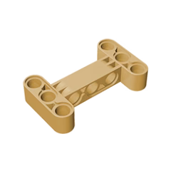 GOBRICKS GDS-1002 Modified H-Shape Thick 3 X 5 Perpendicular - YWOBB