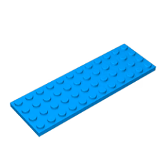 GOBRICKS GDS-557 Plate 4 x 12 - YWOBB