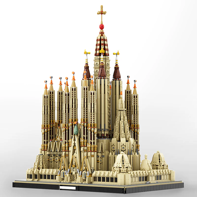 GOBRICKS MOC 65795 Sagrada Familia - YWOBB
