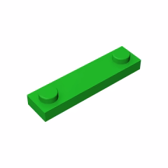 GOBRICKS GDS-723  Modified 1 x 4 with 2 Studs without Groove - YWOBB
