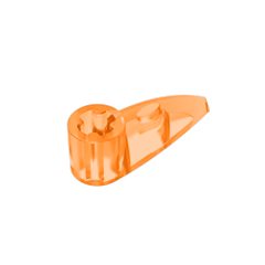 GOBRICKS GDS-1360 Bionicle 1 x 3 Tooth with Axle Hole - YWOBB