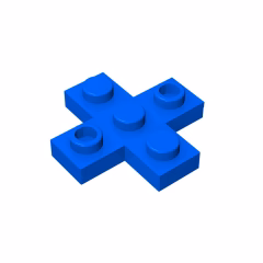 GOBRICKS GDS-710 Modified 3 x 3 Cross - YWOBB