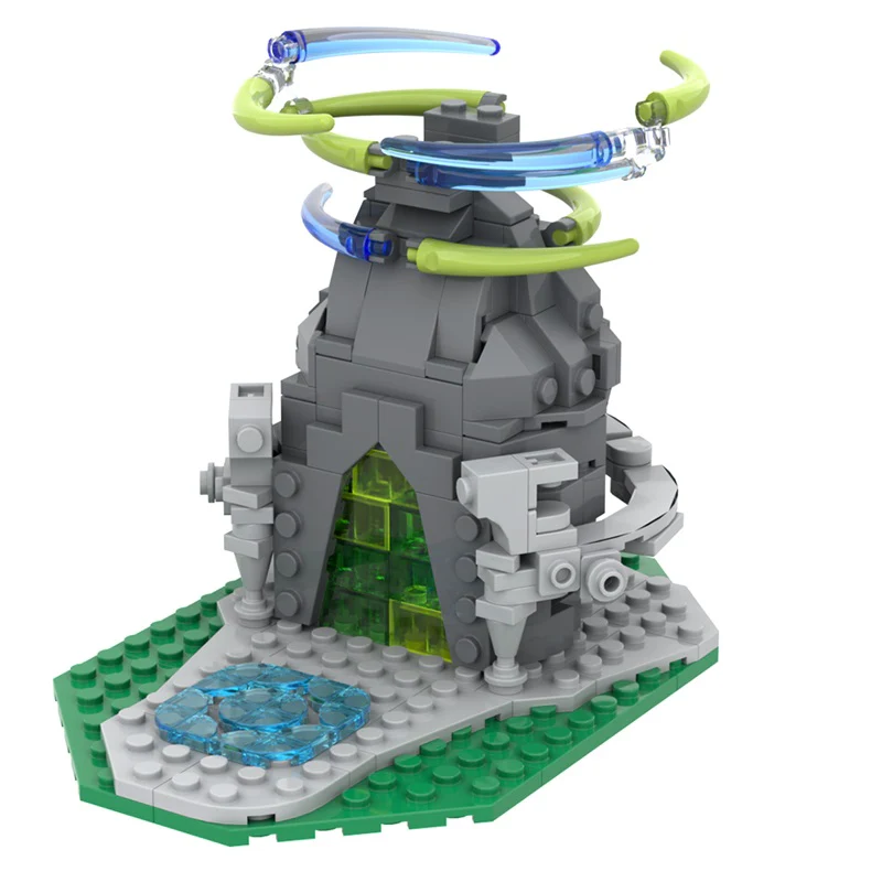 GOBRICKS MOC 153790 Shrine of Light - Zelda Tears of the Kingdom - YWOBB