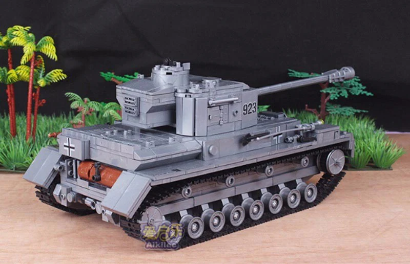 KAZI KY 82010 The Germany Armored Tanks Panzer IV F2 Type - YWOBB
