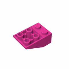 GOBRICKS GDS-598 Inverted 33 3 x 2 without Connections between Studs - YWOBB