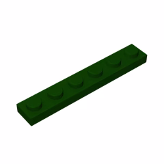 GOBRICKS GDS-505 Plate 1 x 6 - YWOBB