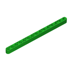GOBRICKS GDS-668 Liftarm Thick 1 x 15 - YWOBB