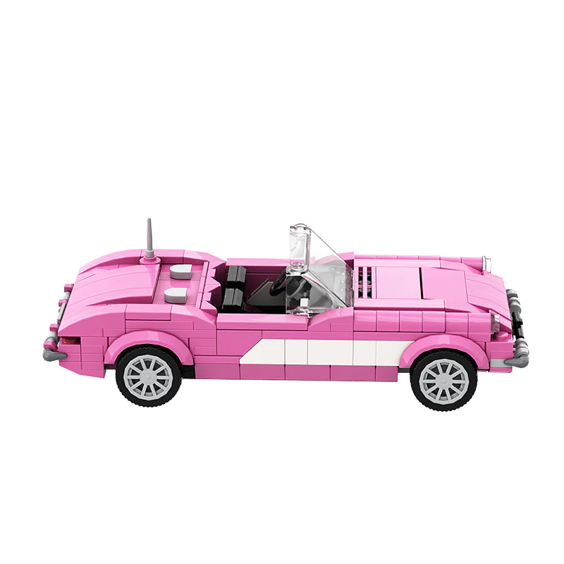 GOBRICKS MOC A1063 Barbie Chevy (Large) - YWOBB