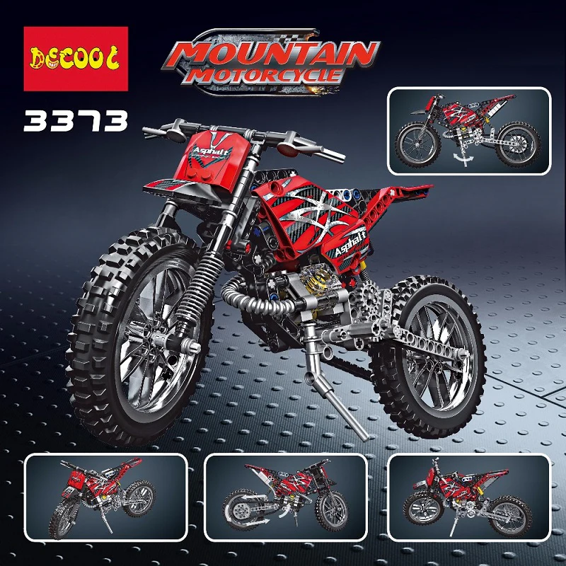 DECOOL 3373 2 In 1 Motor Cross Bike - YWOBB