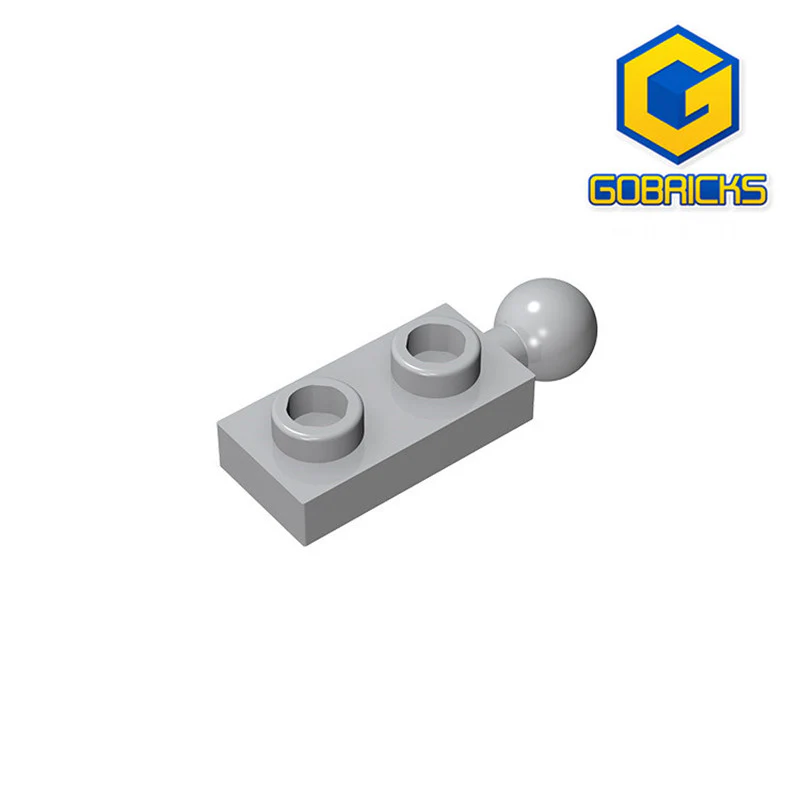 GOBRICKS GDS-852 Modified 1 x 2 with Tow Ball on End - YWOBB