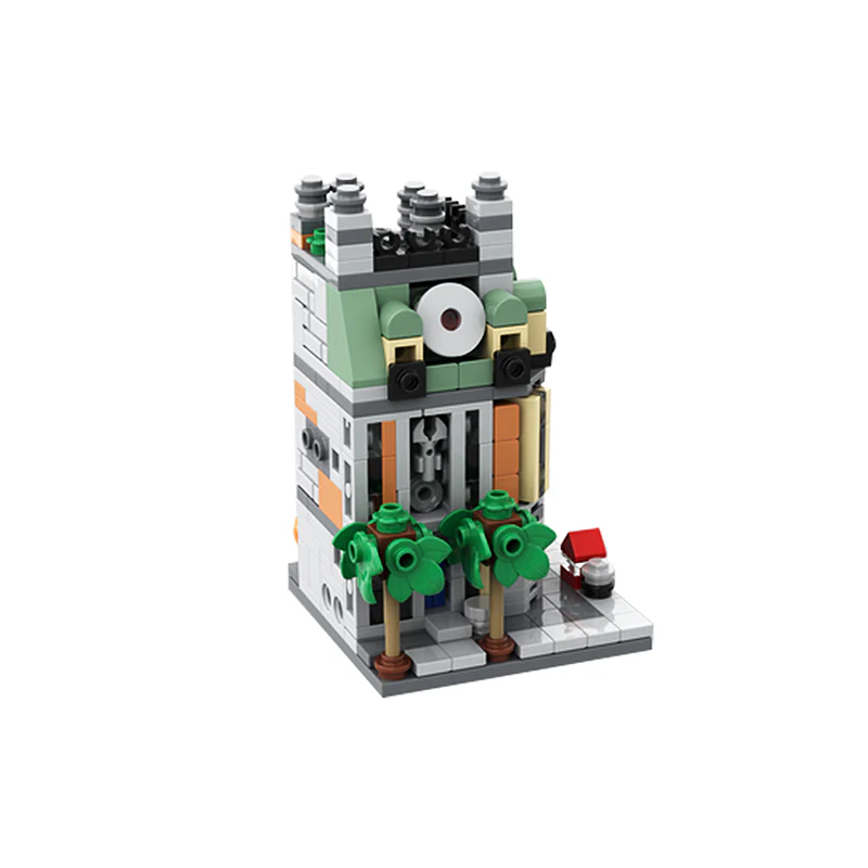 GOBRICKS MOC 115232 Mini Modular 76218 Sanctum Sanctorum - YWOBB