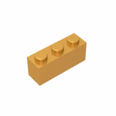 GOBRICKS GDS-533 Brick 1 x 3 - YWOBB