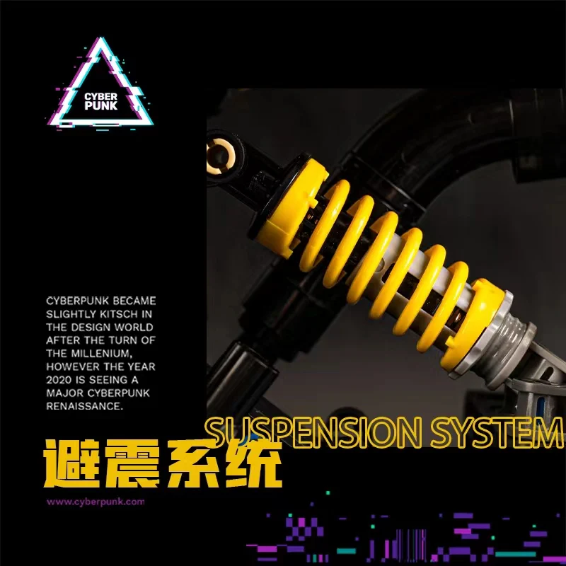 K-BOX 10506 Cyberpunk Motorcycle - YWOBB