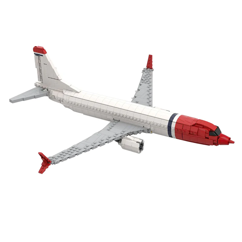 GOBRICKS MOC 130230 Boeing 737 - Norwegian Air Shuttle - YWOBB