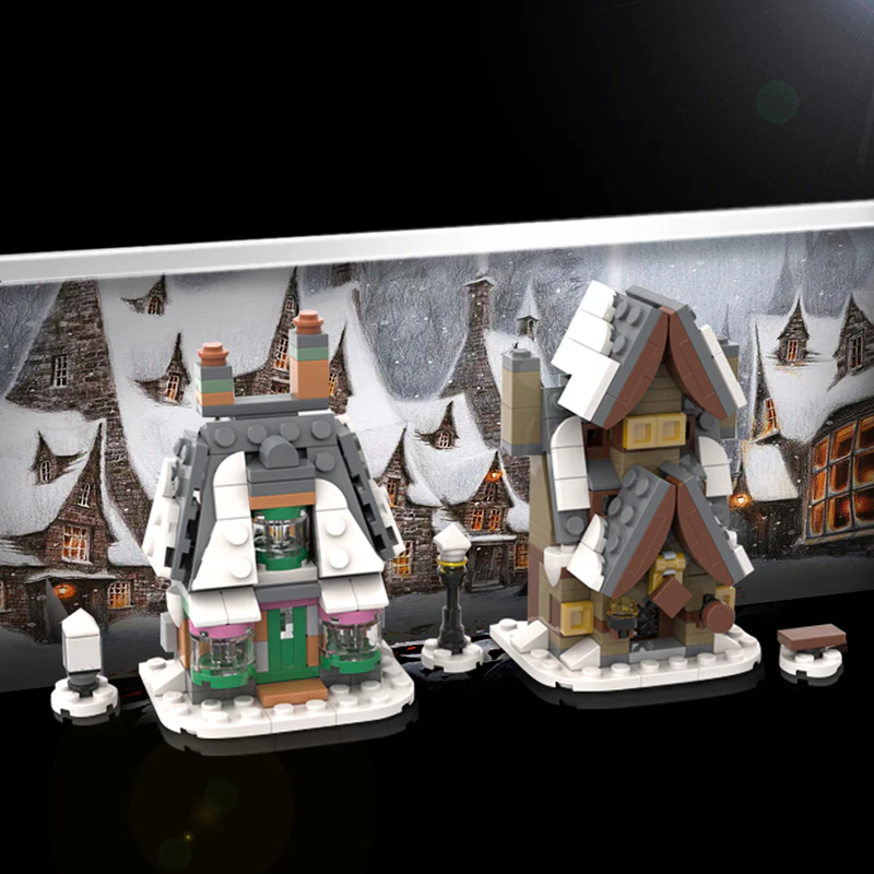 GOBRICKS MOC 113716 Mini 76388 Hogsmeade Village Visit - YWOBB
