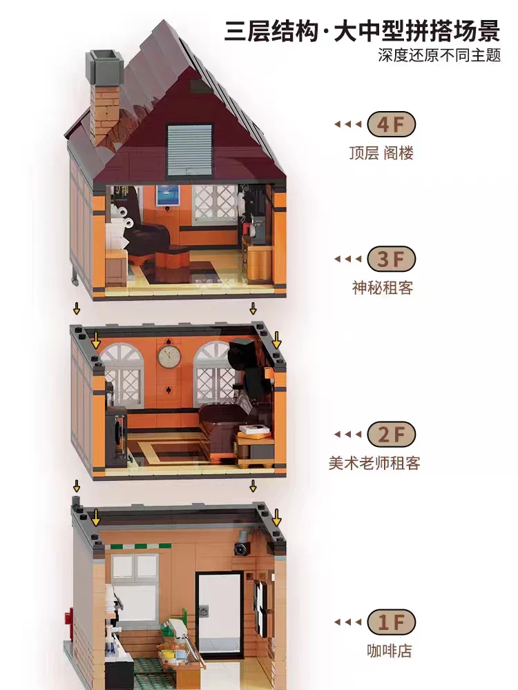 KALOS BLOCKS 61005 Butt's Coffee Shop - YWOBB