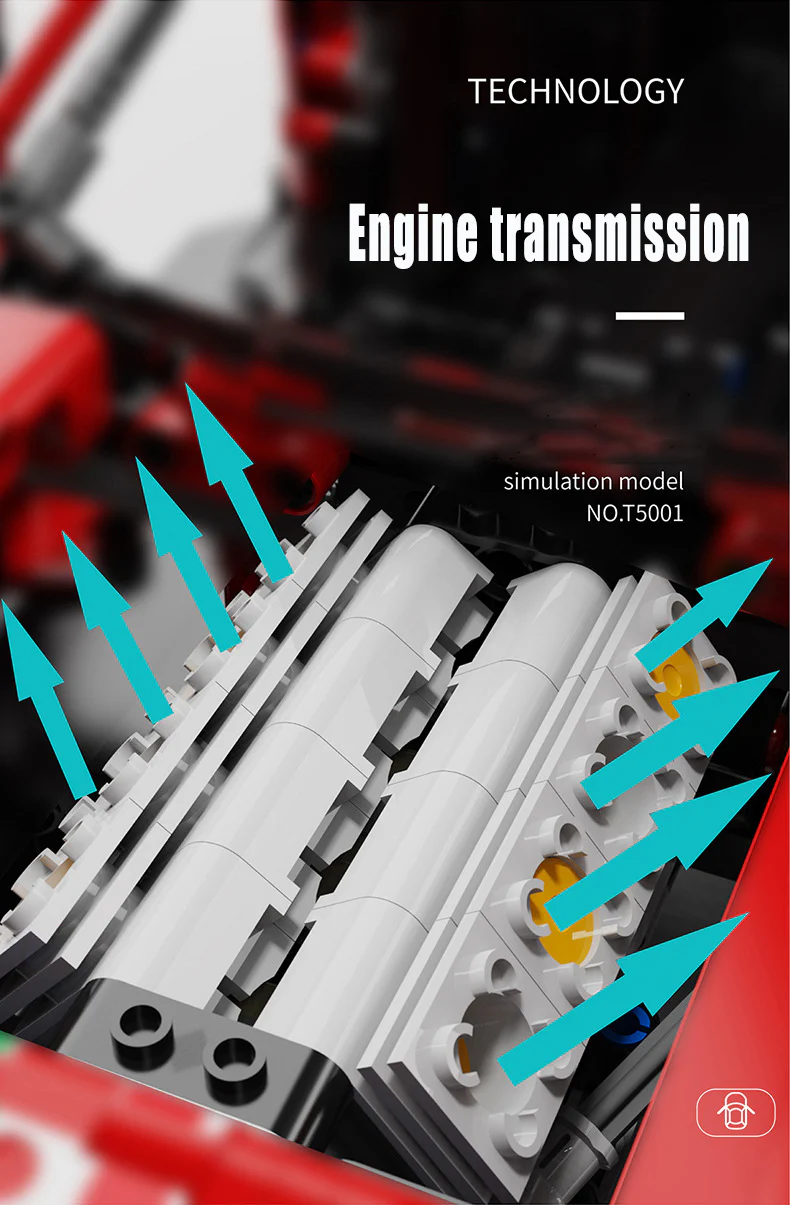 TGL T5001 1:10 Ferrari F12 - YWOBB