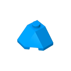 GOBRICKS GDS-802 Wedge 2 x 2 - YWOBB