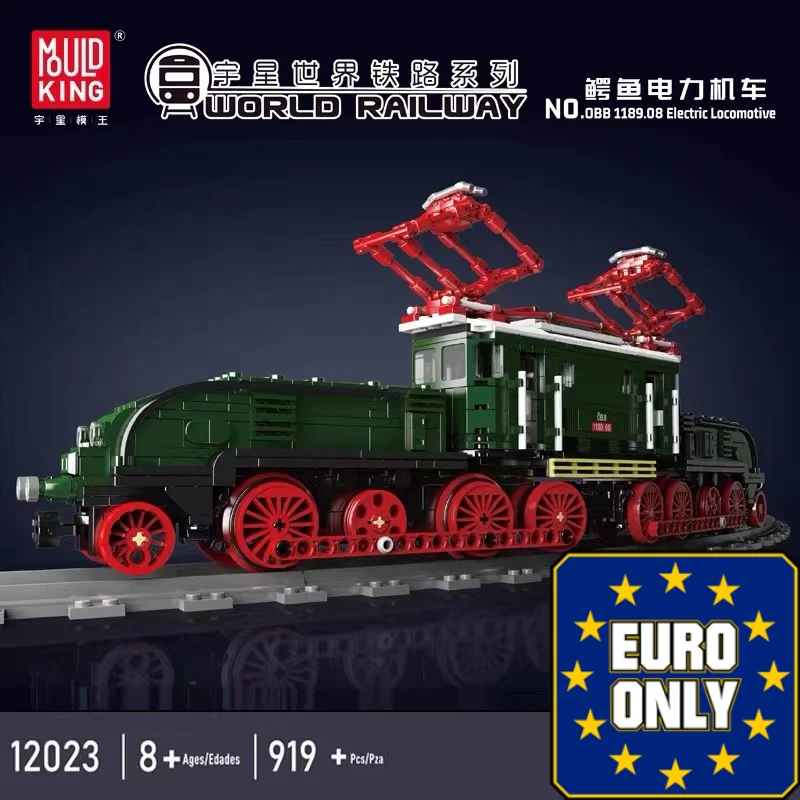 Mould King 12023 RC World Railway OBB 1189.08 Electric Locomotive OVP EU Warehouse Version - YWOBB